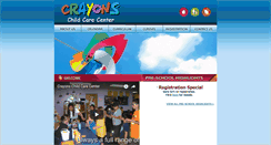 Desktop Screenshot of crayonschildcarecenter.com